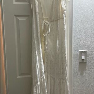 Drew White Maxi Dress